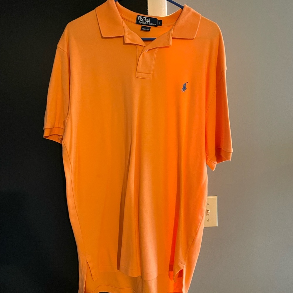 Polo Ralph Laurel. Polo. Size L. Orange